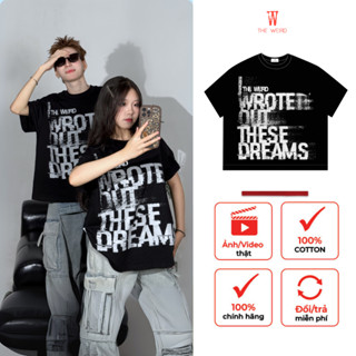 LOCAL BRAND Áo thun The Weird Phong Cách Unisex Form Boxy ATK1246