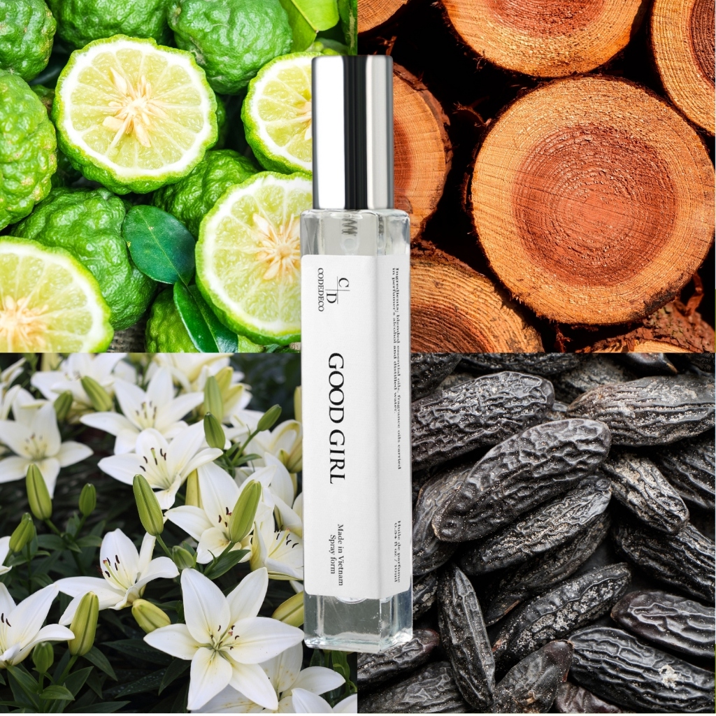 Tinh dầu nước hoa nữ CODEDECO Good Girl Cá Tính, Ngọt Ngào, Gợi Cảm 10ml - Dạng Xịt Tiện Lợi | BigBuy360 - bigbuy360.vn