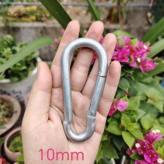 Móc an toàn chữ D 6mm&8mm (thép xi mạ Liên Sơn)