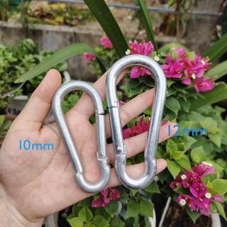 Móc an toàn chữ D 6mm&8mm (thép xi mạ Liên Sơn)