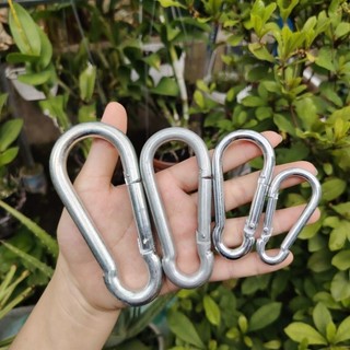 Móc an toàn chữ D 6mm&8mm (thép xi mạ Liên Sơn)