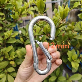Móc an toàn chữ D 6mm&8mm (thép xi mạ Liên Sơn)