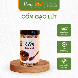  Cốm gạo lứt Homefood 200g – Giòn ngon dinh dưỡng tốt cho sức khỏe giảm cân giữ dáng 