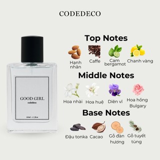Tinh dầu thơm CODEDECO Good Girl 50ml