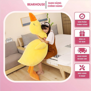GẤU BÔNG VỊT VÀNG TRẦM CẢM SIZE SIÊU TO KHỔNG LỒ