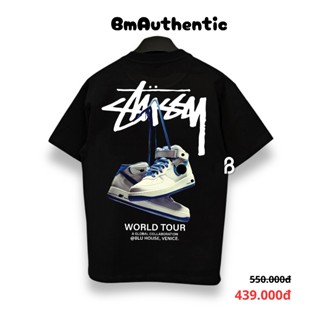 [HIGH QUALITY] Áo Thun Stussy Venice Cotton Cao Cấp Form Rộng - BM Authentic