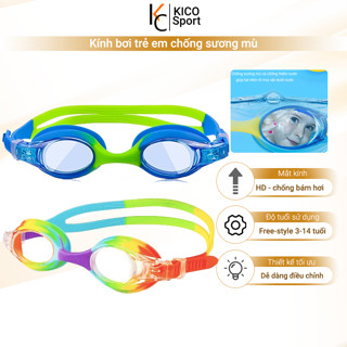 Kính Bơi Trẻ Em Ckicocare Phù Hợp Cho Bé Từ 3 Tuổi Bơi Lội Với Mắt Kính Cản Tia UV-KBOIB01