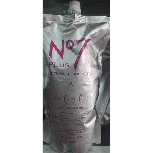 [Túi lẻ] Uốn duỗi ép dập tóc Max N7 Plus Collagen Keratin 1000ml