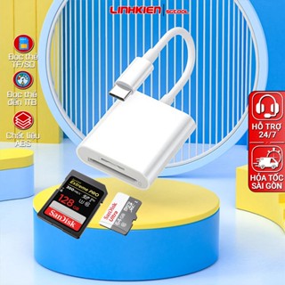 Đầu đọc thẻ nhớ SD TF MS cho máy ảnh 2 trong 1 đa năng hỗ trợ tương thích tất cả các dòng điện thoại ,laptop, máy tính
