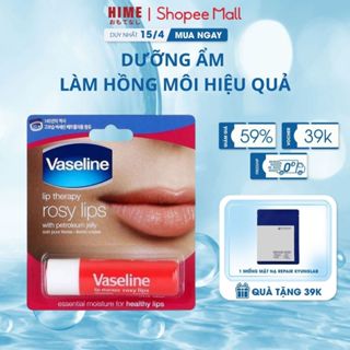 Son Dưỡng Môi Vaseline Lip Therapy Dạng Thỏi 4.8g Giúp Dưỡng Ẩm và Làm Hồng Môi