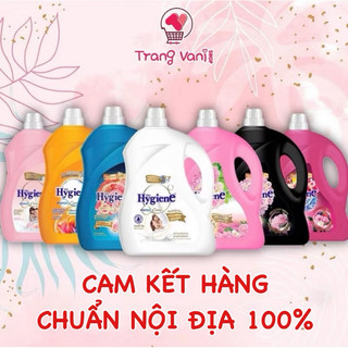  Nước Xả Giặt Mềm Vải Đậm Đặc HYGIENE nội địa Thái Lan dạng Can 3,3L 