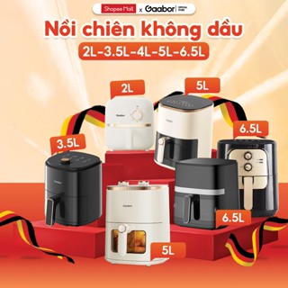  Nồi chiên không dầu Gaabor cảm ứng nút cơ nhiều dòng 2L 4.5L 5L 6L - bảo hành 12 tháng 