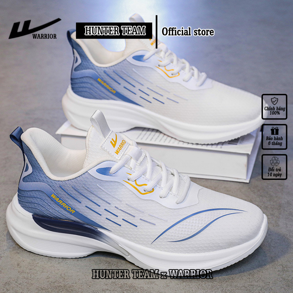 [MẪU MỚI 2025] Giày Chạy bộ Nam/ Nữ Cao Cấp Chính Hãng Warrior Phong Cách Thể Thao - W023