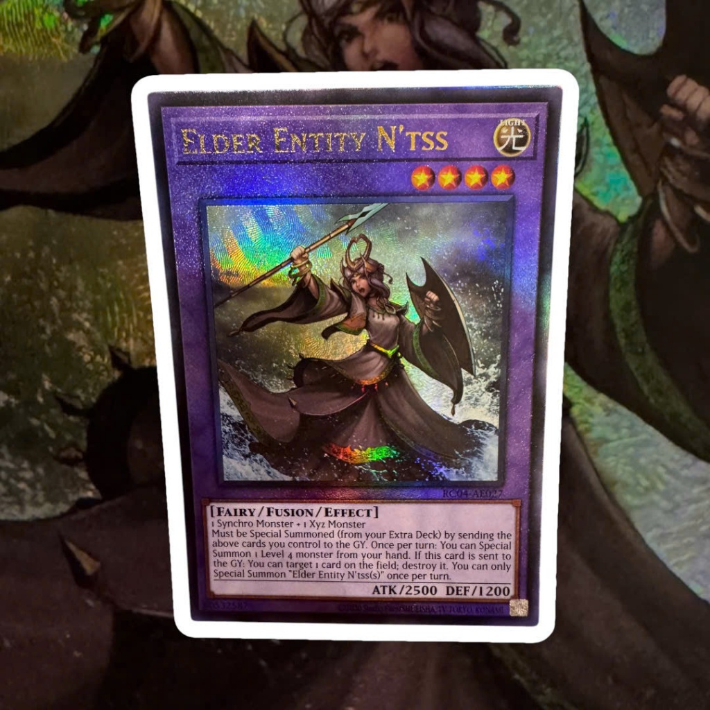 Thẻ Bài Yugioh Tiếng Anh Chính Hãng: Elder Entity N'tss RC04-AE027