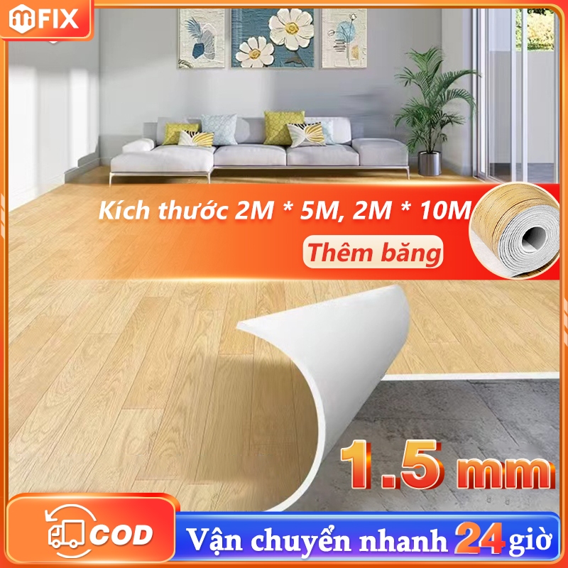 Sàn nhựa giả gỗ  thảm trải dán sàn nhám, tấm simili giả gỗ nền nhựa chống thấm nước không trơn trượt