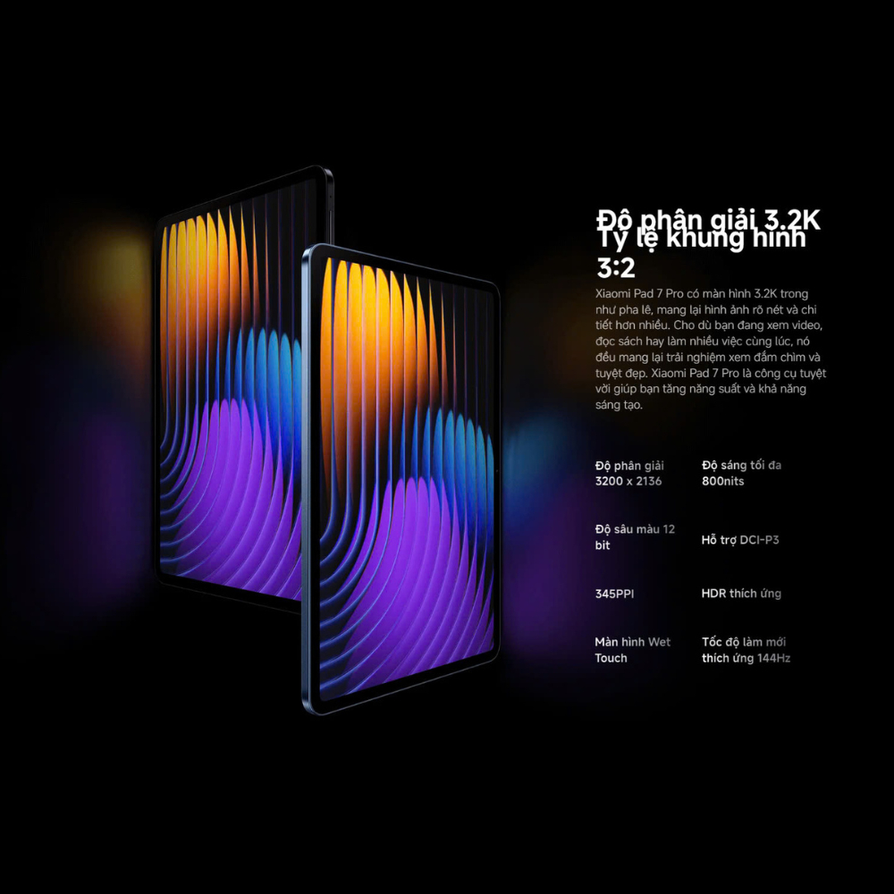Máy tính bảng Xiaomi Pad 7 Pro 8/256GB - 12/512GB Hàng chính hãng bảo hành 18 tháng (Nguyên seal) | BigBuy360 - bigbuy360.vn