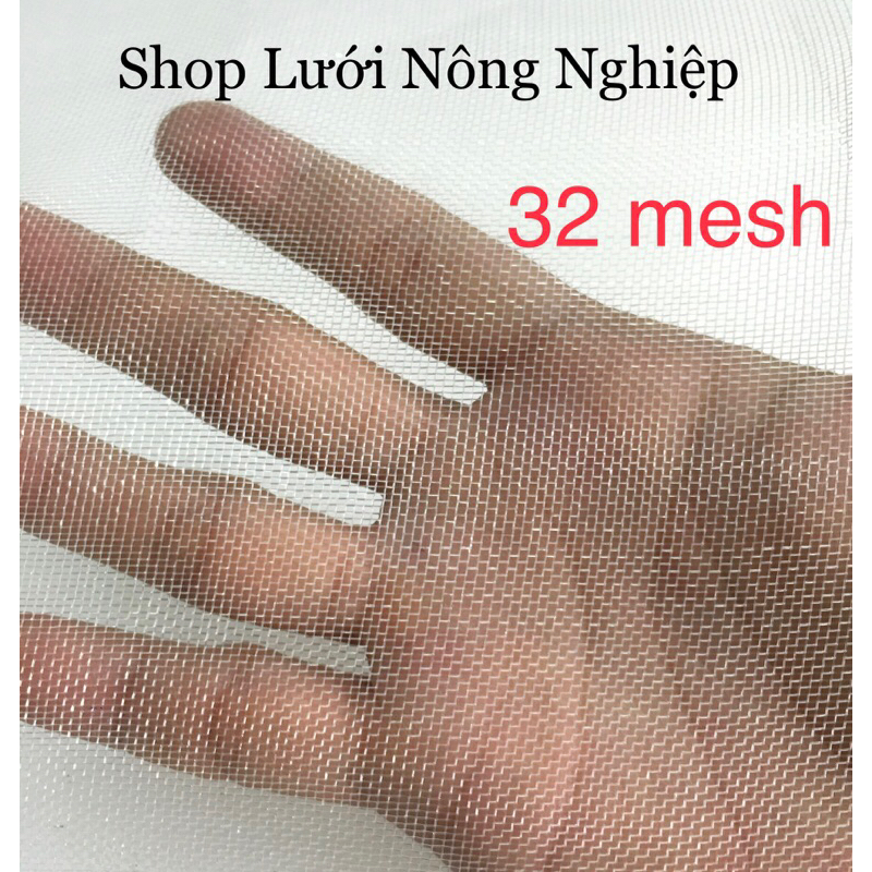 Lưới chắn côn trùng Dày 32 mesh. Lưới chống côn trùng, Lưới trồng rau, Nhà lưới, Lưới nuôi cá, Chống