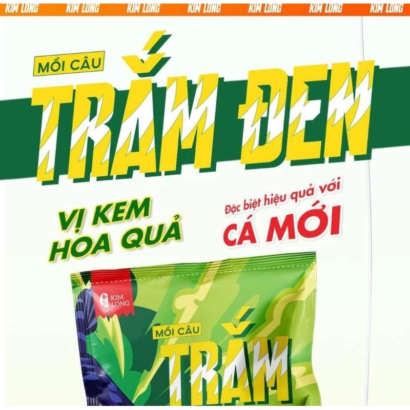 Hạt xả trắm đen vị kem Kim Long- mồi câu cá