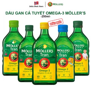 Dầu gan cá tuyết Omega 3 MOLLERS Tran (250ml) - Nội địa Na Uy
