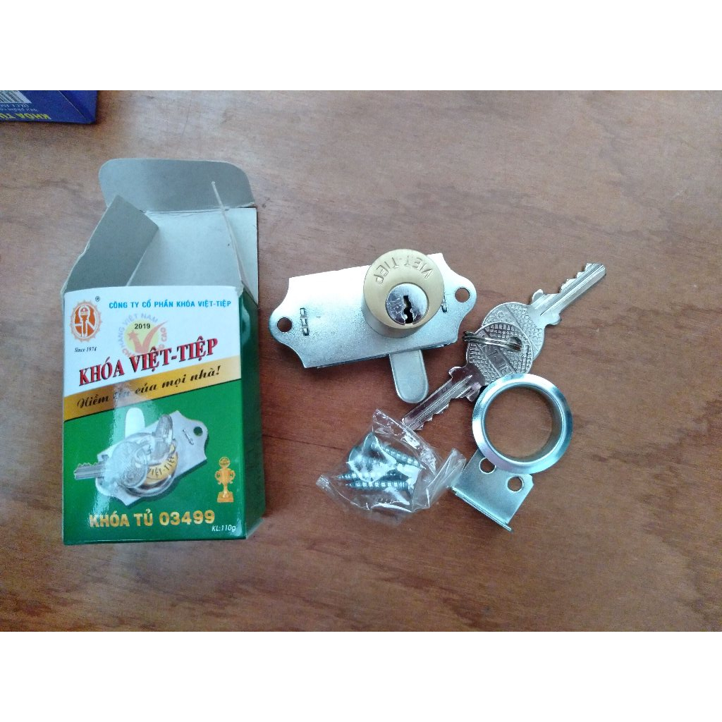03499 Khoá tủ Việt Tiệp chính hãng