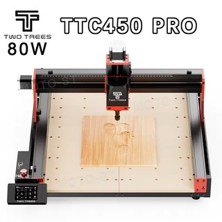  Máy vẽ CNC mini TwoTrees TTC 450 Pro Máy phay gỗ CNC Có thể khắc nhựa,gỗ,acrylic,PVC. 