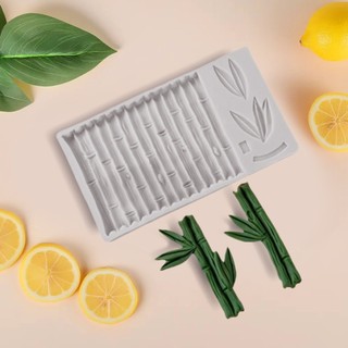 Khuôn silicon- Vân trúc, viền trúc làm bánh rau câu, trung thu, fondant ốp thành bánh