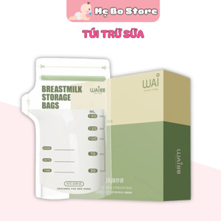 Túi Trữ Sữa Wai Cho Bé Chính Hãng An Toàn Tiện Lợi Với Dung Tích 100ml/150ml/250ml 30 Túi
