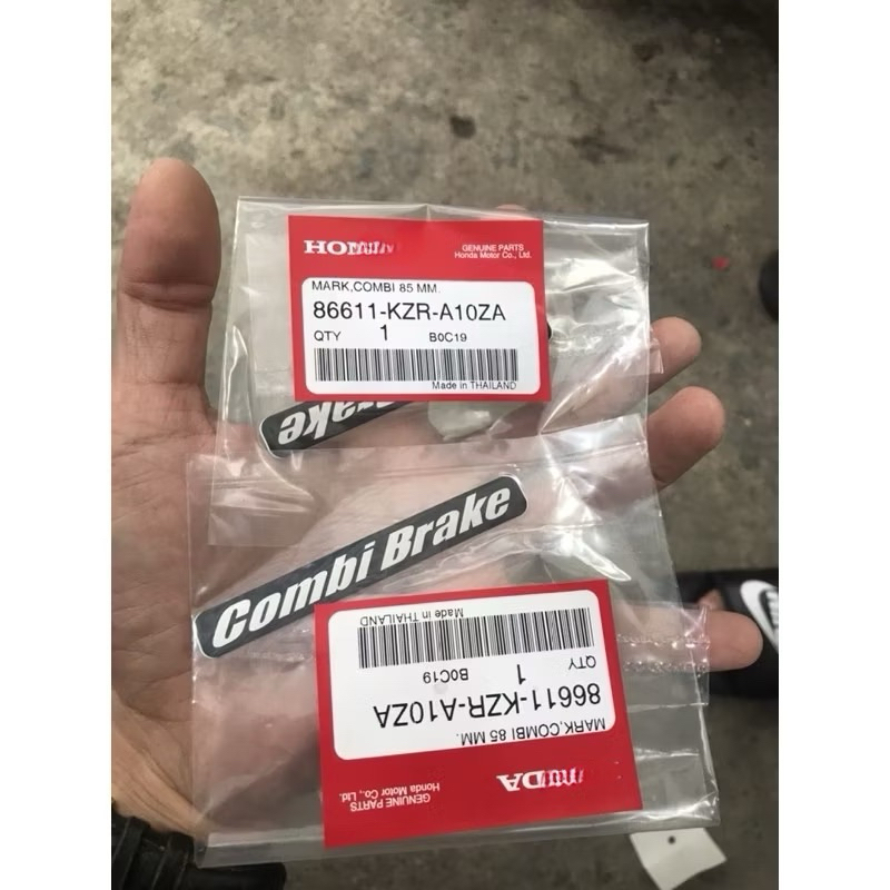 Tem Combi Brake Dành Cho Click Vario Hàng Zin Chính Hãng