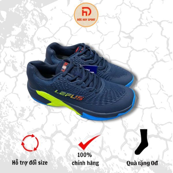 [Tăng Size] Giày Pickleball Tenis Nam Nữ Lefus L033 Mới 2025 Chính Hãng Êm Chân, Bền Bỉ Thoáng Khí