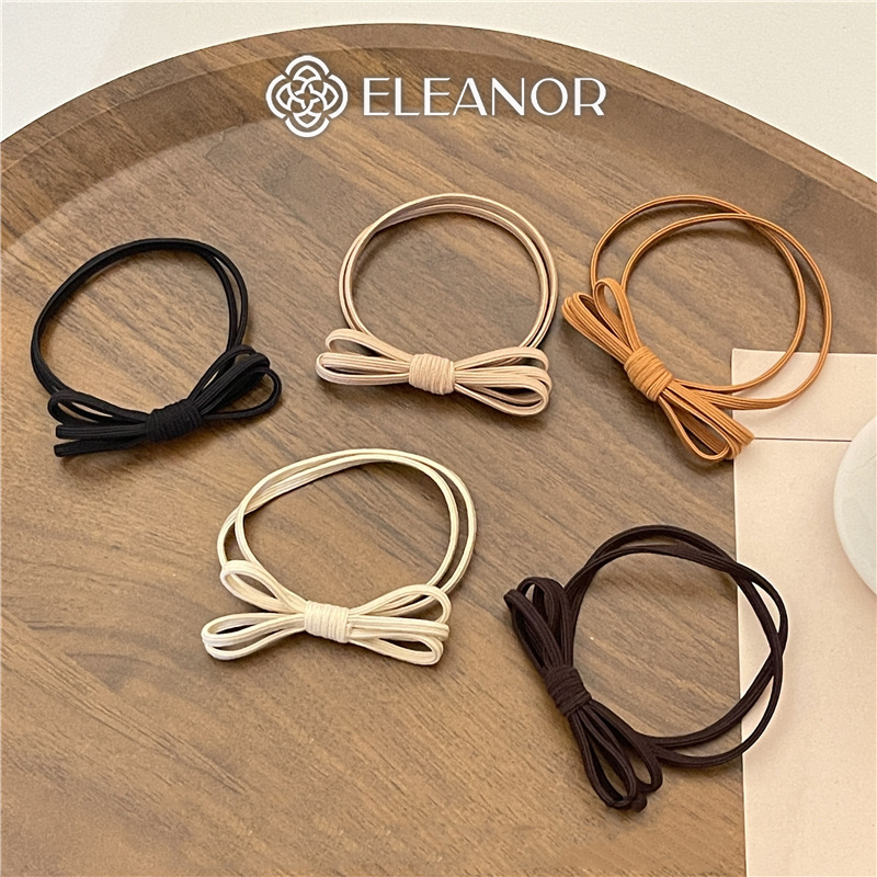 Dây buộc tóc nữ Eleanor Accessories dây cột tóc hình nơ phụ kiện tóc 9722