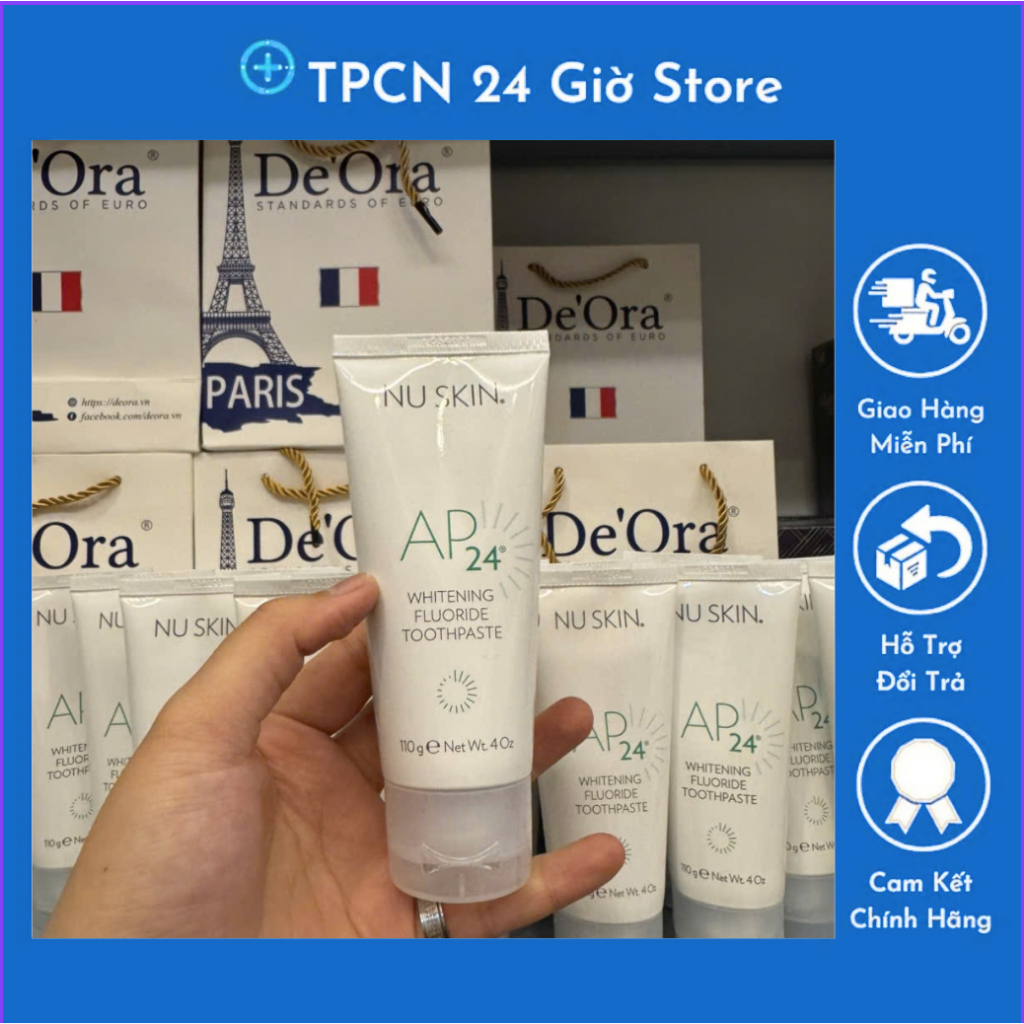 Kem đánh răng Ap24 Nuskin 110g. Hàng chính hãng , hạn dùng mới nhất | Shop TPCN 24 Giờ
