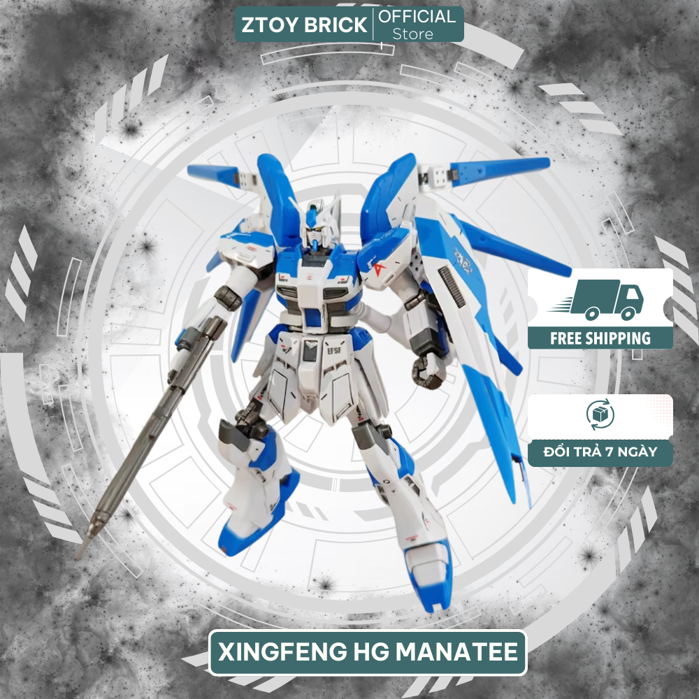 Mô hình lắp ráp Xingfeng HG Manatee (Tặng kèm bộ effect, base và decal)