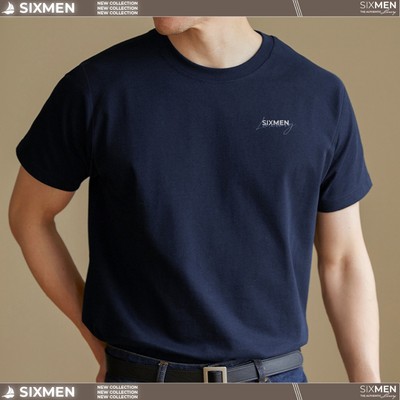 Áo thun nam TSHIRT SIXMEN LUXURY Ver 2 cổ tròn vải cotton cao cấp co giãn, thoáng mát, thanh lịch