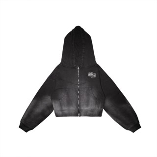 ÁO KHOÁC NỮ ISME PRIVATE CLUB WASHED CROPPED JACKET