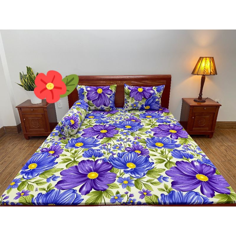 [1m8x2m] Drap giường lẻ( không vỏ gối) thun Hàn mát lạnh.nệm  5 _ 20cm