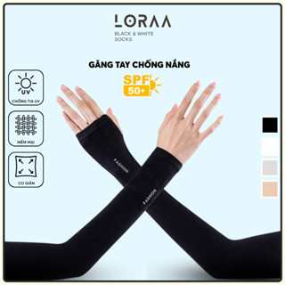 Găng Tay Chống Nắng Tia UV UPF50+,Chất Liệu Cotton Thun Lạnh Cao Cấp Co Giãn 4 Chiều - Loraa Shop