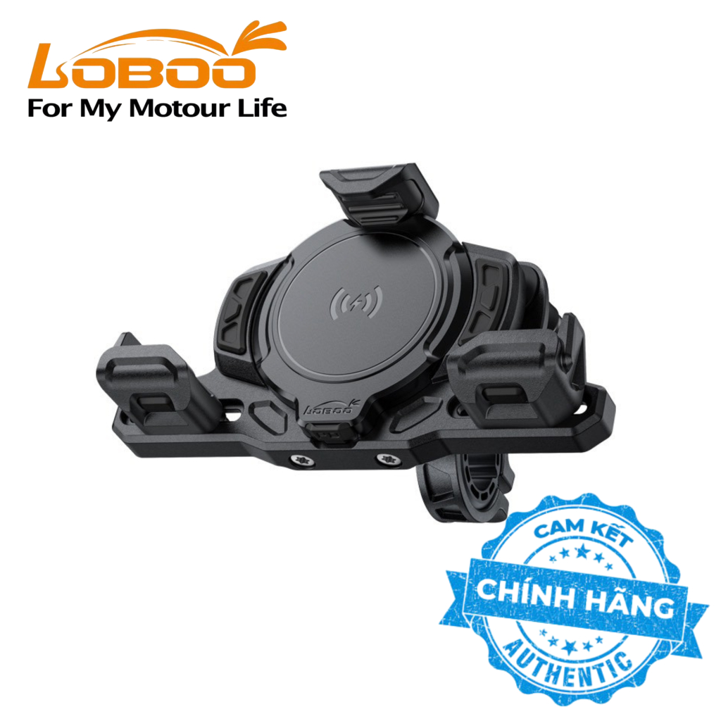 [LOBOO] Giá đỡ điện thoại LOBOO P02 (Sạc và không sạc) (LOBOO PH02 Vibration Dampening Phone Mount)