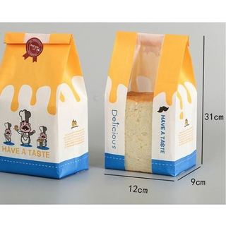 Combo 50c,combo 100c,Túi bánh mì hoa cúc dọc dài các mẫu- dùng đựng bánh mì, bmy hoa cúc