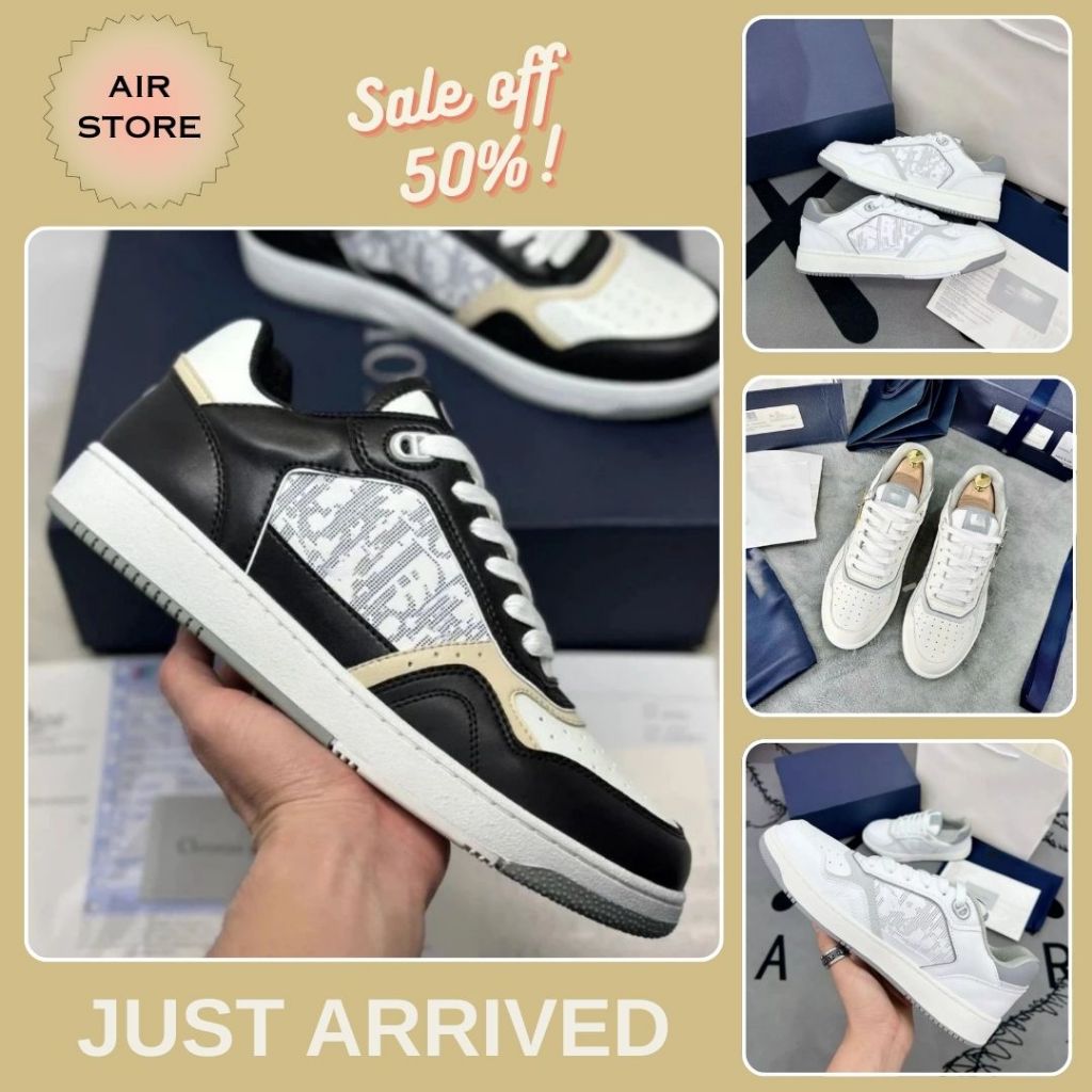 Giày Thể Thao Nam Nữ, Giày Sneaker B27 Màu Đen Xám Full Box (CÓ HỖ TRỢ ĐỔI SIZE)