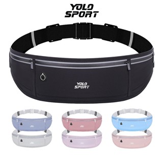  Túi Chạy Bộ Đeo Bụng YOLO Chống Thấm Nước Siêu Nhẹ Gọn Gàng Đựng Điện Thoại Ví Chìa Khóa Thể Thao Cho Nữ 
