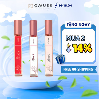 Nước hoa nữ OMUSE cao cấp chính hãng lưu hương 8h quyến rũ Mùi Hoa Cỏ Phương Đông Trái Cây Gỗ Xạ Hương 10ml