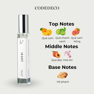 Tinh dầu nước hoa nam CODEDECO 18 EDT 10ml