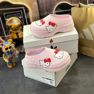 Giày Sục Adifomm Stan Smith Hello Kitty Mules,Sục Trơn Hello Kitty Hồng Điệu Đà