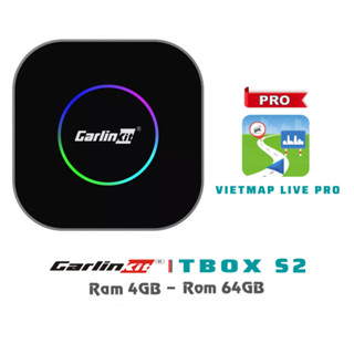 Android Box Carlinkit Tbox S2 Ram 4Gb Rom 64Gb - Vietmap S2 - Vietmap Live Pro - Update Fota Online