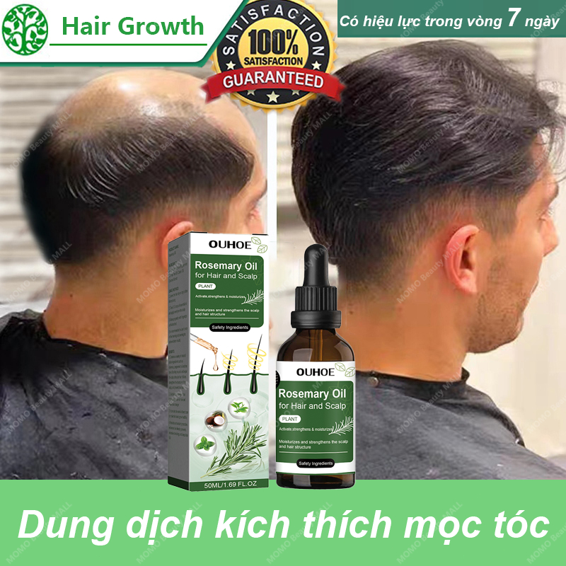 tinh dầu mọc tóc serum mọc tóc tinh dầu kích thích mọc tóc nhanh dài 50ml chống rụng tóc kích mọc tó