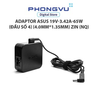 Bộ cấp nguồn/ Adaptor Asus 19V-3.42A-65W (Đầu số 4) (4.0mm*1.35mm) Zin (NQ) - Bảo hành 12 tháng