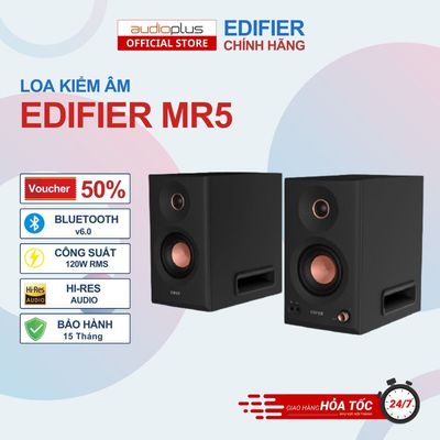 Loa kiểm âm EDIFIER MR5 - 120W RMS - Bluetooth V6.0 - Chính hãng - Bảo hành 15 tháng