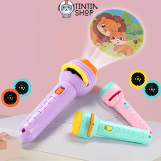 Đồ Chơi Đèn Pin Chiếu Hình 48 Hình – Kèm Pin, Phiên Bản To Đẹp Cho Bé Khám Phá