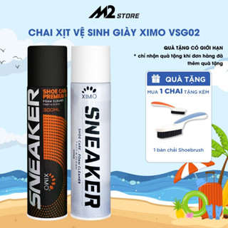 Chai xịt tạo bọt vệ sinh giày Sneaker tiện lợi, Chai vệ sinh giày khô sạch và khử mùi hôi giày VSG02