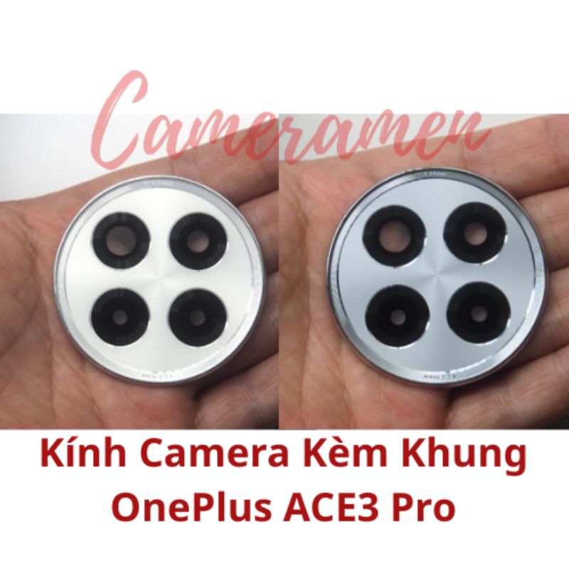 Kính Camera Có Khung One Plus ACE 3 Pro / OnePlus ACE3 Pro ( Zin )